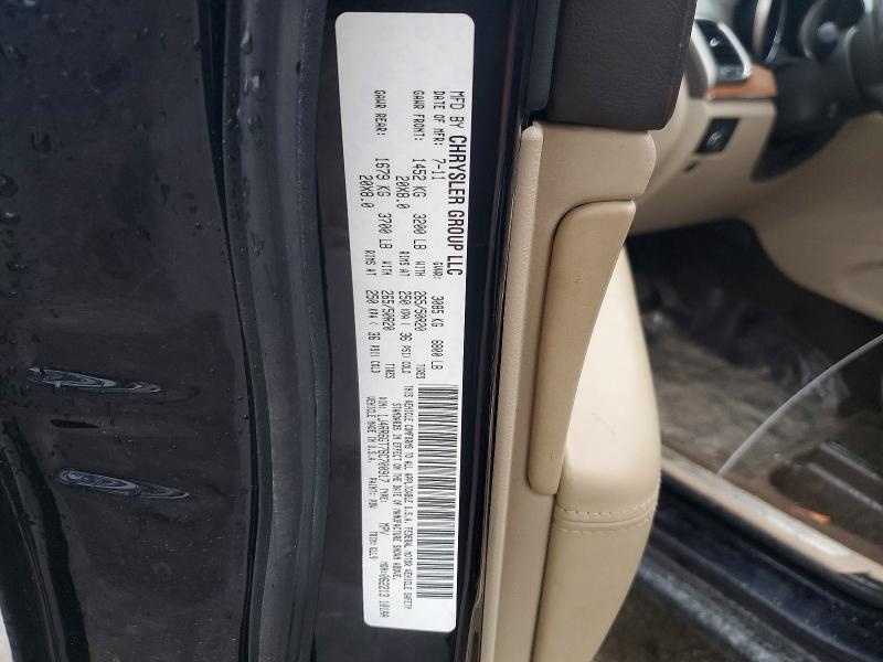 56462836 :رقم المزاد ، 1J4RR6GT7BC700917 vin ، 2011 Jeep Grand Cherokee مزاد بيع