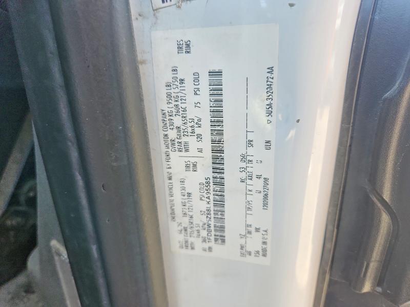Aukcja sprzedaży 2020 Ford Transit, vin: 1FDBW5Z88LKA95585, numer aukcji: 55605586