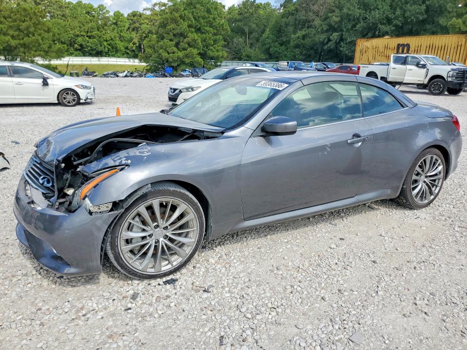 2012 Infiniti G37 Convertible მანქანა იყიდება აუქციონზე, vin: JN1CV6FE5CM203387, აუქციონის ნომერი: 59365386
