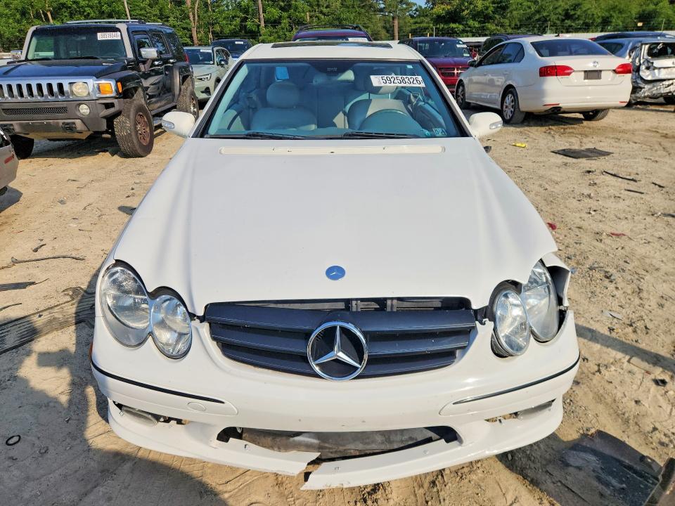 2004 Mercedes-benz Clk მანქანა იყიდება აუქციონზე, vin: WDBTJ75J64F079552, აუქციონის ნომერი: 59258326