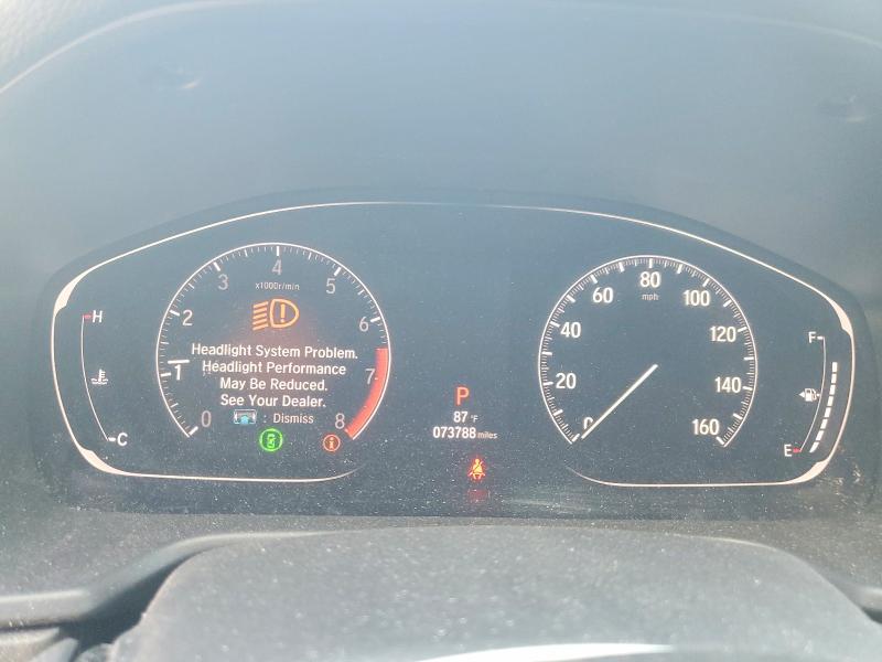 56655076 :رقم المزاد ، 1HGCV1F45LA050052 vin ، 2020 Honda Accord مزاد بيع