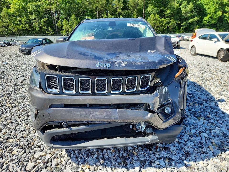 2018 Jeep Compass მანქანა იყიდება აუქციონზე, vin: 3C4NJDBB1JT481714, აუქციონის ნომერი: 57252966
