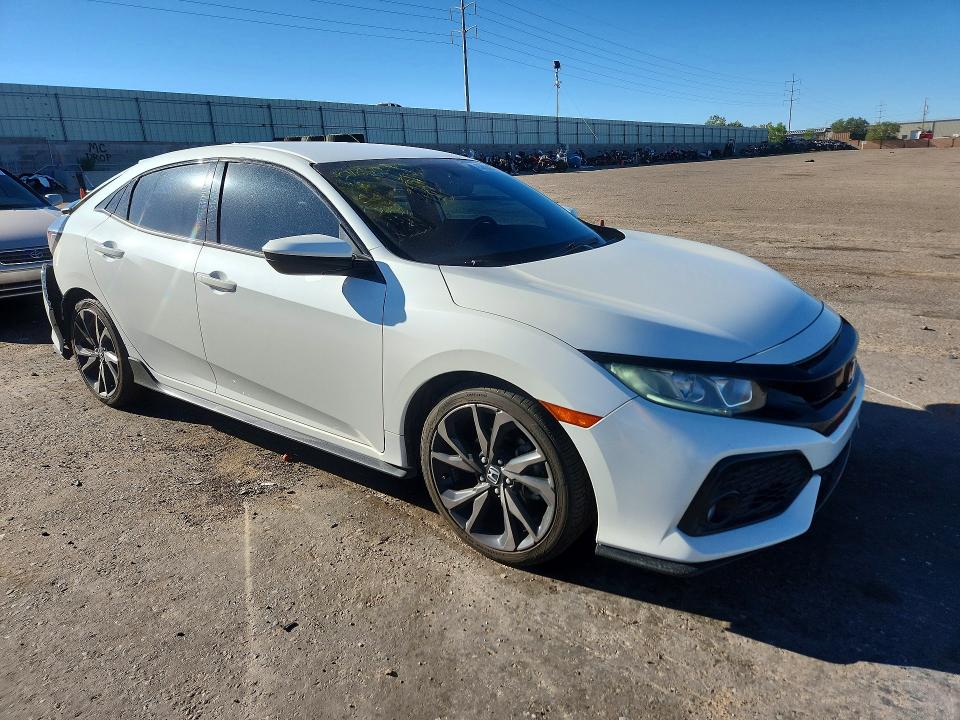 58802026 :رقم المزاد ، SHHFK7H43JU236521 vin ، 2018 Honda Civic مزاد بيع