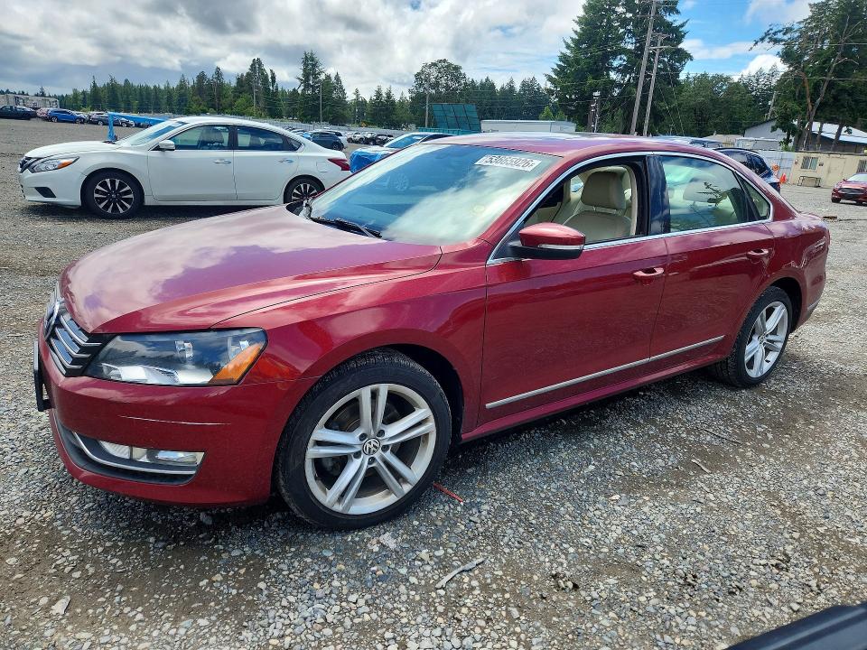53665926 :رقم المزاد ، 1VWCS7A3XFC116142 vin ، 2015 Volkswagen Passat مزاد بيع