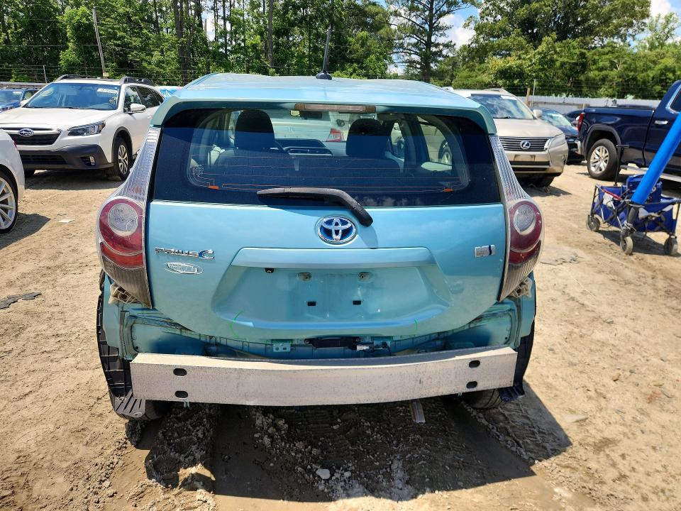 2014 Toyota Prius C მანქანა იყიდება აუქციონზე, vin: JTDKDTB35E1060167, აუქციონის ნომერი: 58081076