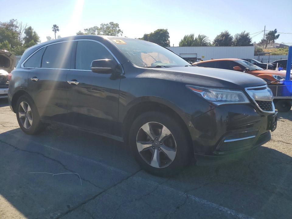 2014 Acura Mdx მანქანა იყიდება აუქციონზე, vin: 5FRYD3H28EB015674, აუქციონის ნომერი: 57237556