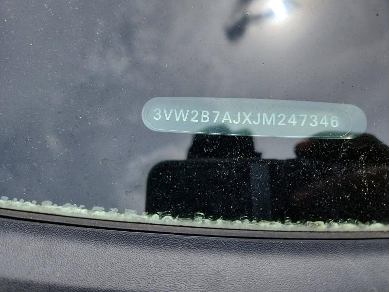 57821446 :رقم المزاد ، 3VW2B7AJXJM247346 vin ، 2018 Volkswagen Jetta مزاد بيع