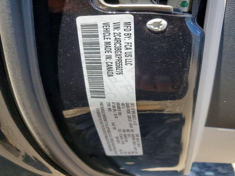 57906256 :رقم المزاد ، 2C4RC3BGXPR556276 vin ، 2023 Chrysler Pacifica مزاد بيع