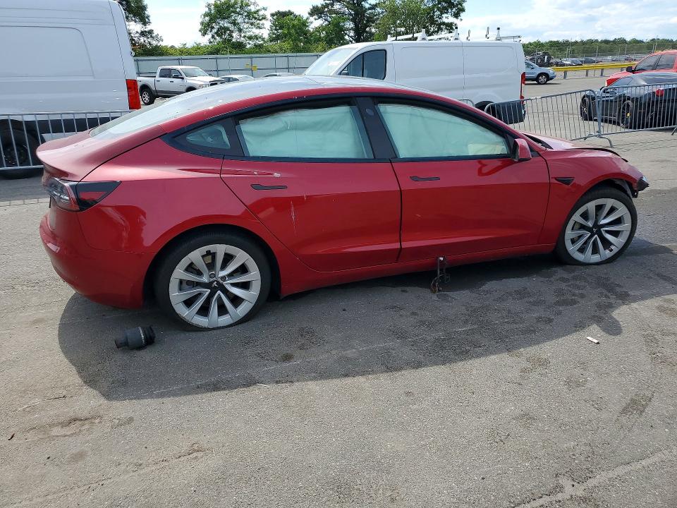 Aukcja sprzedaży 2022 Tesla Model 3, vin: 5YJ3E1EA4NF285610, numer aukcji: 58197486