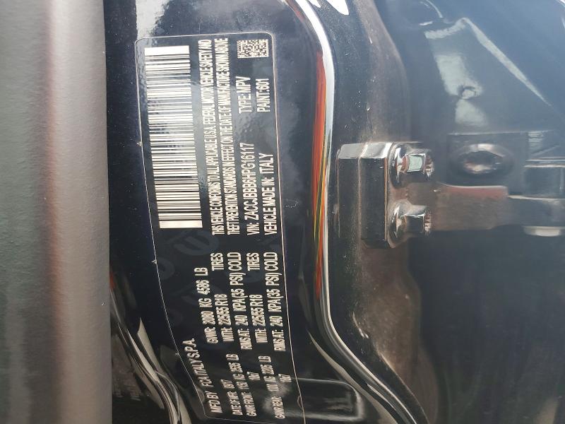 2017 Jeep Renegade მანქანა იყიდება აუქციონზე, vin: ZACCJBBB6HPG16117, აუქციონის ნომერი: 56509816