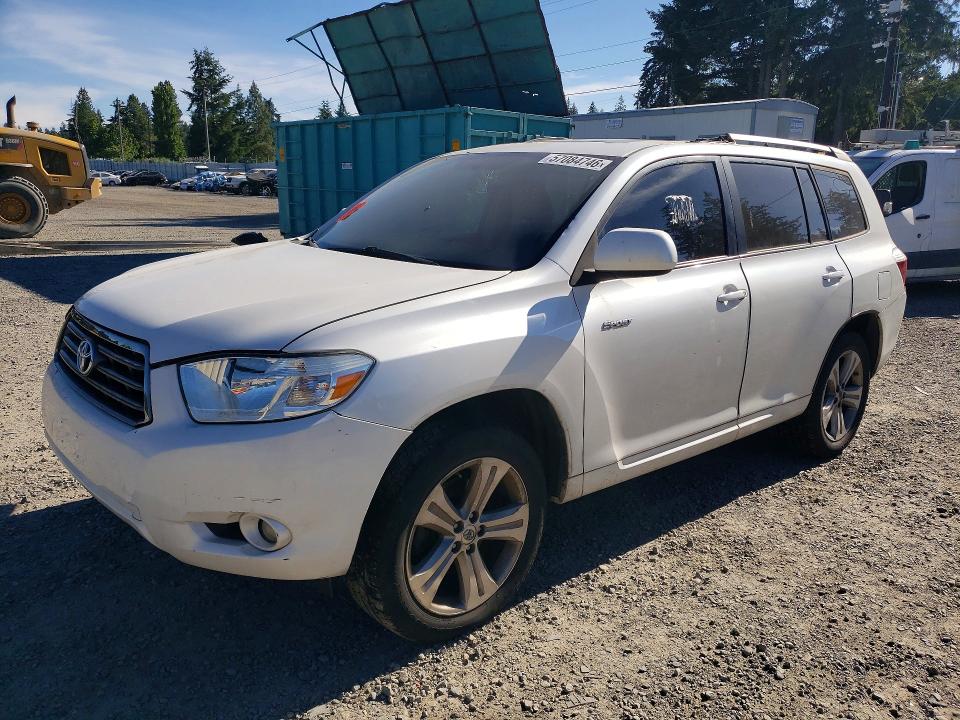 2010 Toyota Highlander მანქანა იყიდება აუქციონზე, vin: 5TDEK3EH5AS002485, აუქციონის ნომერი: 57084746