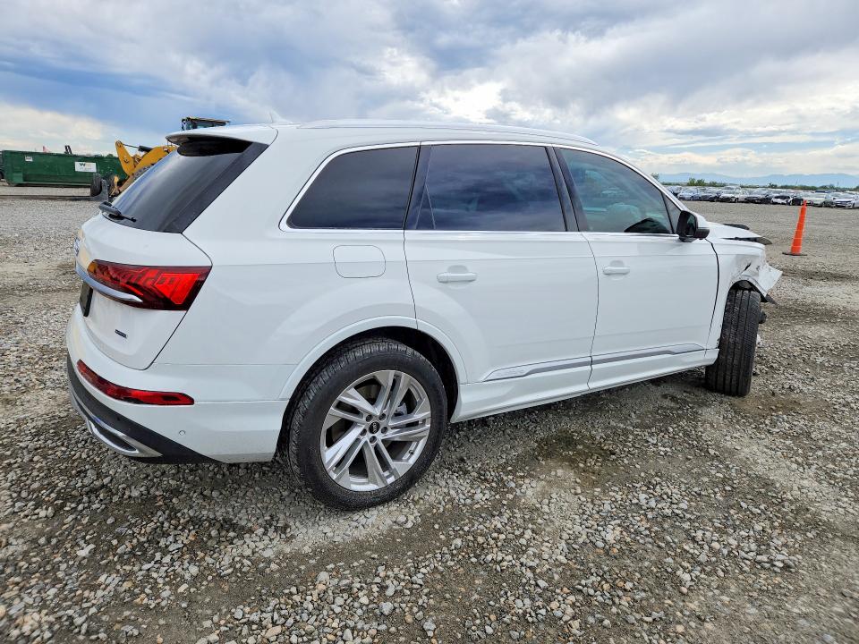 2023 Audi Q7 მანქანა იყიდება აუქციონზე, vin: WA1ACBF73PD004844, აუქციონის ნომერი: 55644046