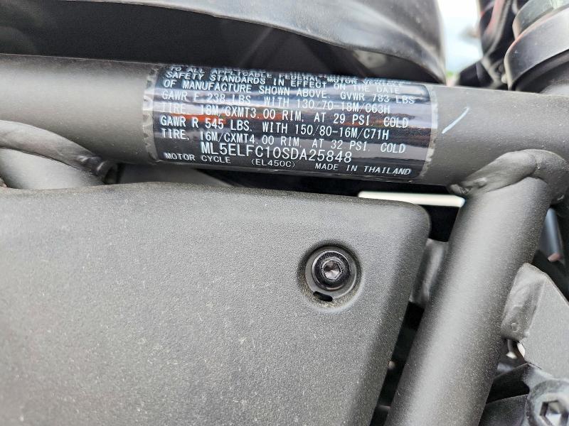 Продажа на аукционе авто 2025 Kawasaki El450, vin: ML5ELFC10SDA25848, номер лота: 58042056