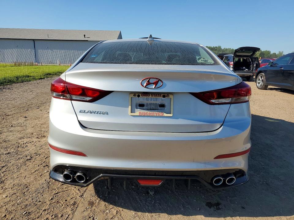 2018 Hyundai Elantra მანქანა იყიდება აუქციონზე, vin: 5NPD84LFXJH390806, აუქციონის ნომერი: 55985686