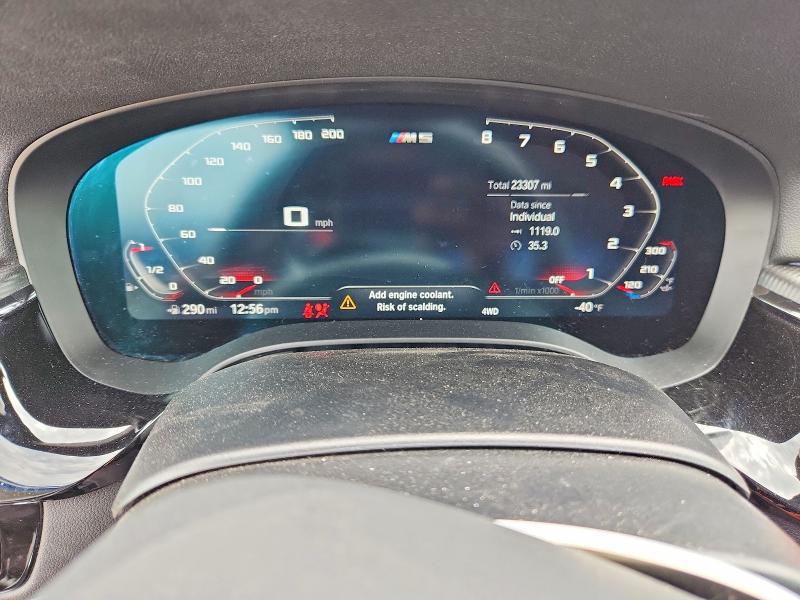 Aukcja sprzedaży 2023 Bmw M5, vin: WBS83CH0XPCM97267, numer aukcji: 58639116