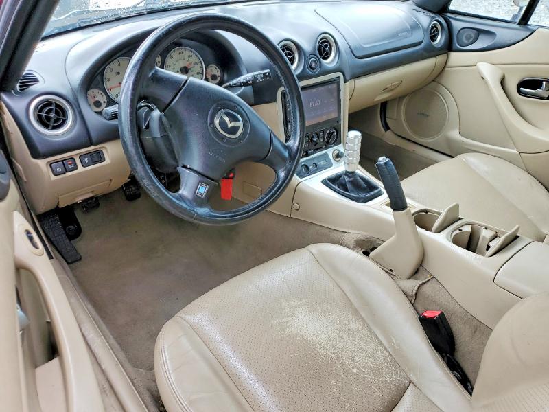 2003 Mazda Mx-5 Miata მანქანა იყიდება აუქციონზე, vin: JM1NB353230313561, აუქციონის ნომერი: 56655746