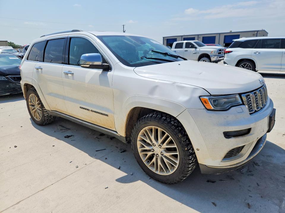 2018 Jeep Grand Cherokee მანქანა იყიდება აუქციონზე, vin: 1C4RJFJG5JC387650, აუქციონის ნომერი: 57398056