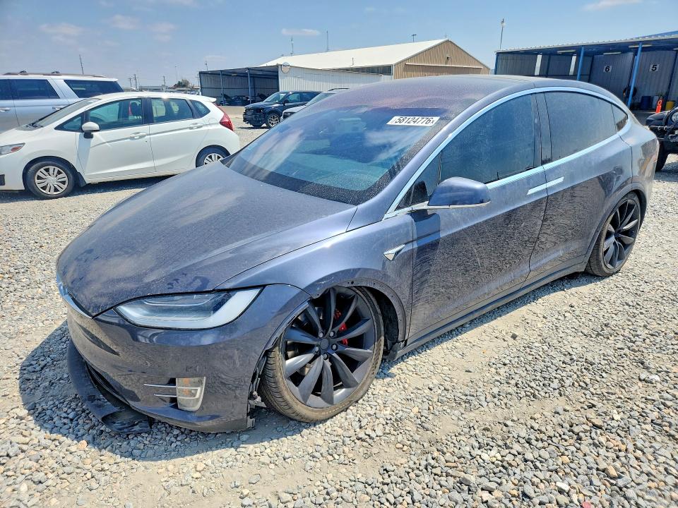 2019 Tesla Model X მანქანა იყიდება აუქციონზე, vin: 5YJXCBE41KF182065, აუქციონის ნომერი: 58124776