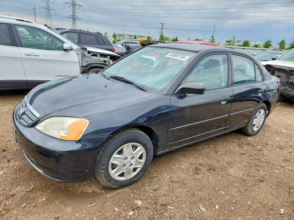 54560156 :رقم المزاد ، JHMES16513S000539 vin ، 2003 Honda Civic مزاد بيع