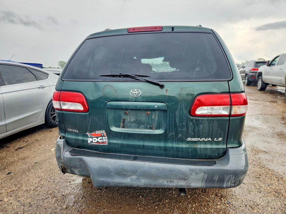 2001 Toyota Sienna მანქანა იყიდება აუქციონზე, vin: 4T3ZF13C21U412595, აუქციონის ნომერი: 56079696