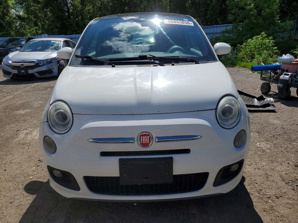 2012 Fiat 500 მანქანა იყიდება აუქციონზე, vin: 3C3CFFBR9CT107876, აუქციონის ნომერი: 56853856