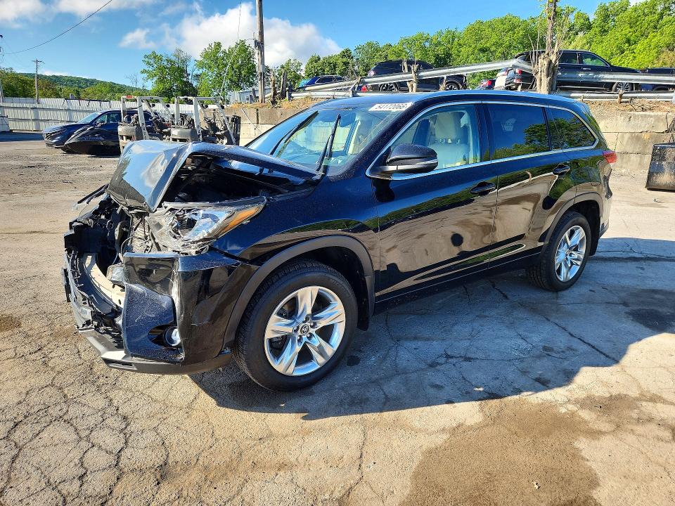 54172066 :رقم المزاد ، 5TDDGRFH4KS077923 vin ، 2019 Toyota Highlander Hybrid مزاد بيع