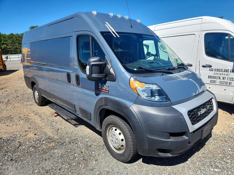 Продаж на аукціоні авто 2020 Ram Promaster 3500, vin: 3C6URVJG9LE143886, номер лоту: 54780856
