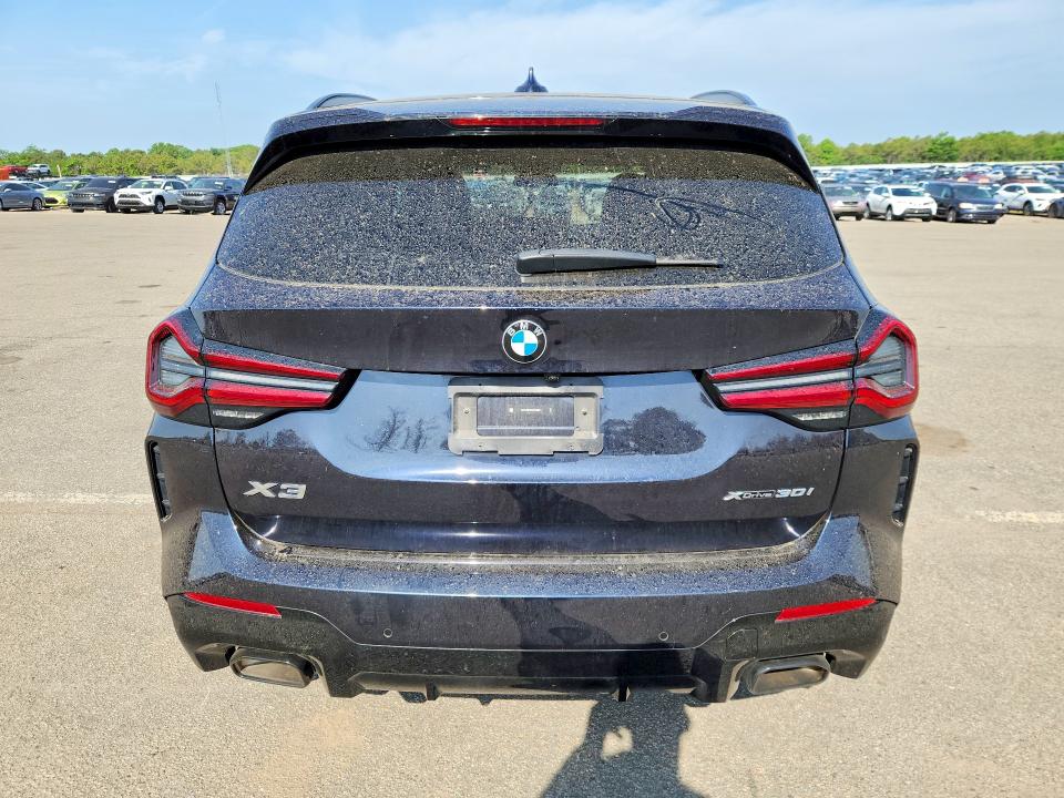 2024 Bmw X3 მანქანა იყიდება აუქციონზე, vin: 5UX53DP09R9V39606, აუქციონის ნომერი: 56710556