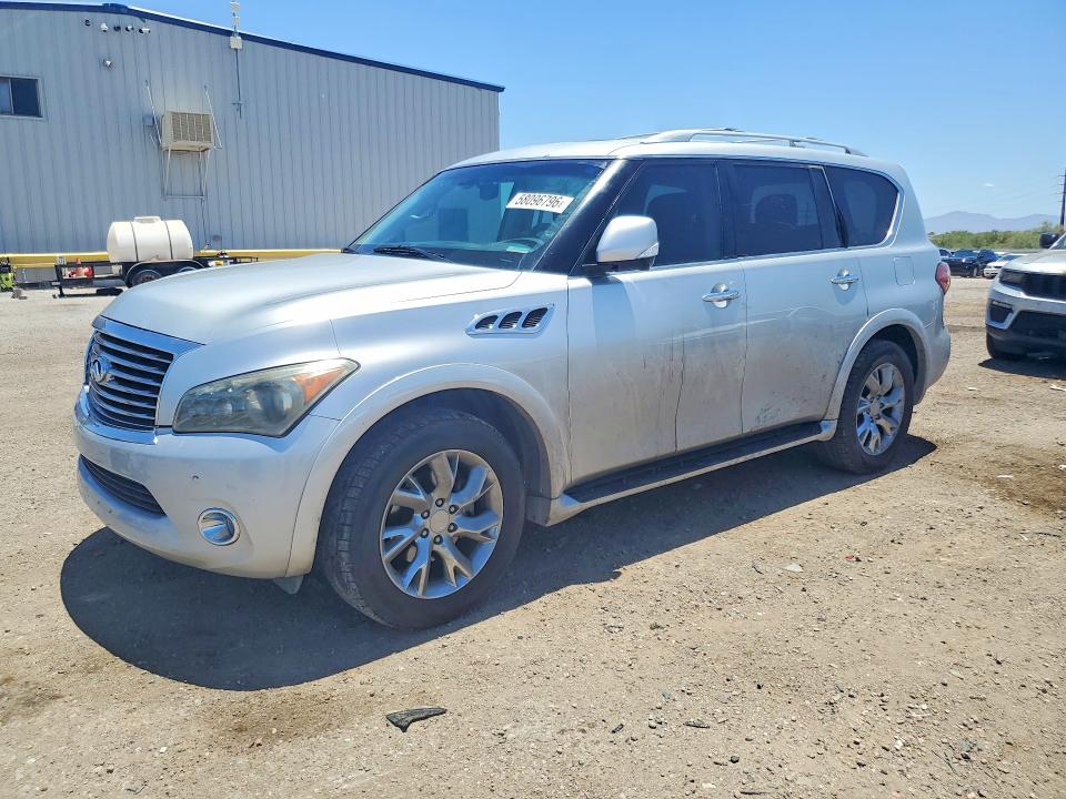 58096796 :رقم المزاد ، JN8AZ2ND2C9715285 vin ، 2012 Infiniti Qx56 مزاد بيع