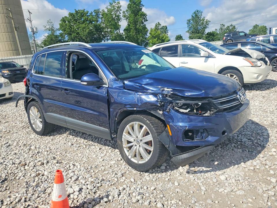 57001816 :رقم المزاد ، WVGBV3AXXDW611370 vin ، 2013 Volkswagen Tiguan مزاد بيع
