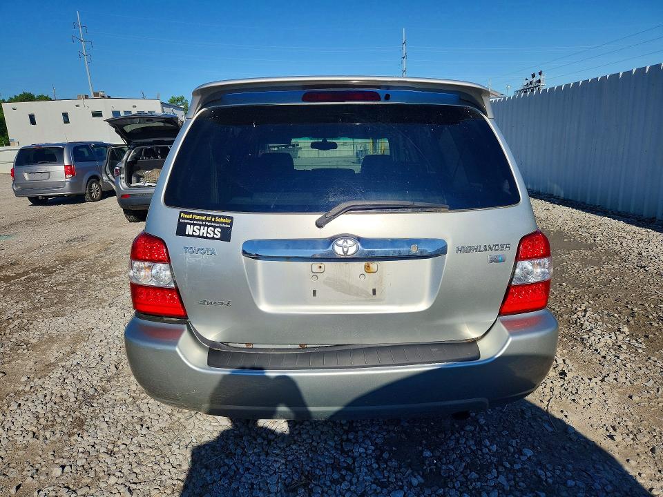 2006 Toyota Highlander მანქანა იყიდება აუქციონზე, vin: JTEEW21A760003974, აუქციონის ნომერი: 57994926