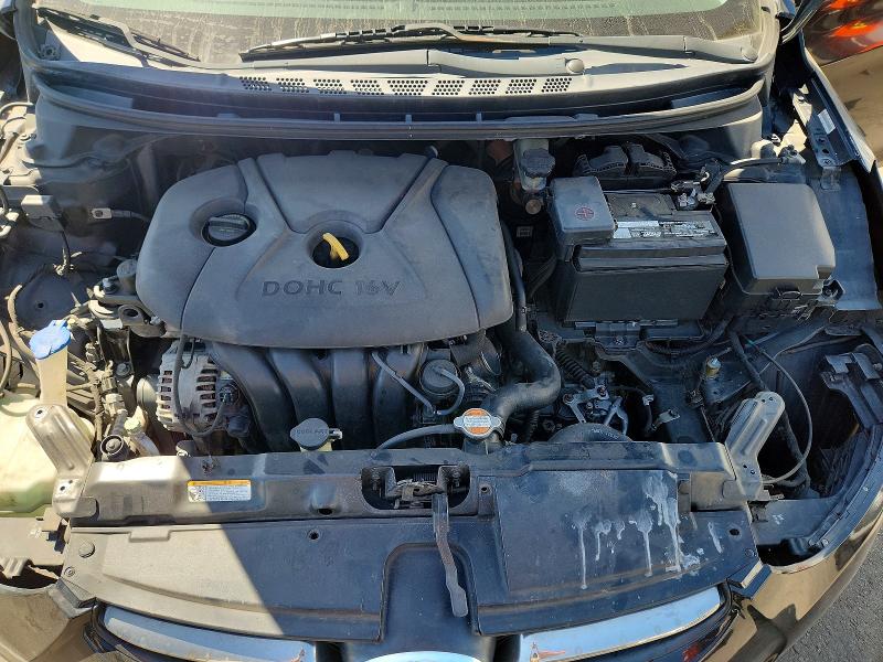 2012 Hyundai Elantra მანქანა იყიდება აუქციონზე, vin: KMHDH4AE6CU208100, აუქციონის ნომერი: 57410186