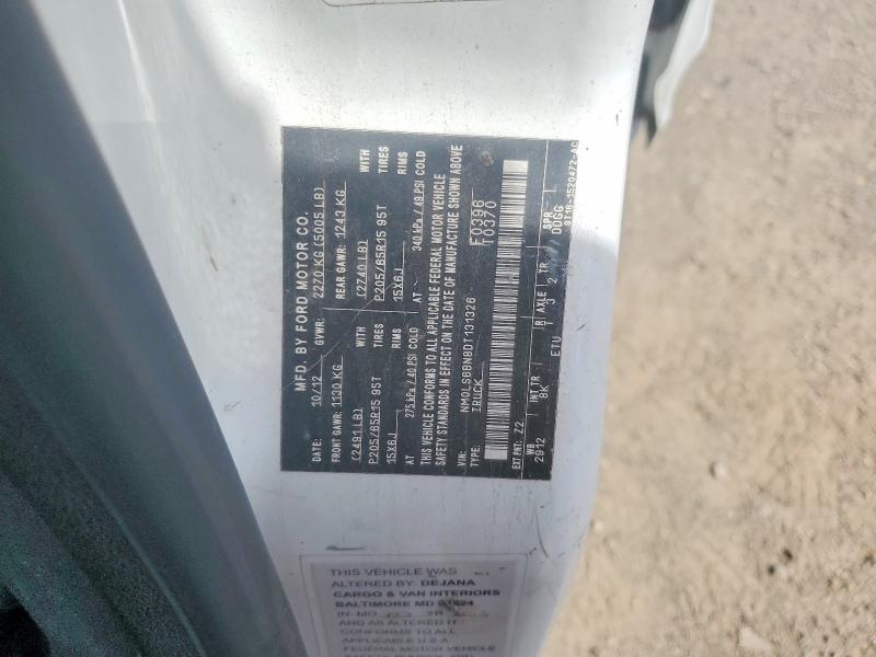 Продажа на аукционе авто 2013 Ford Transit Connect, vin: NM0LS6BN8DT131326, номер лота: 55709706