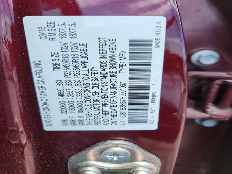 Продажа на аукционе авто 2017 Acura Rdx, vin: 5J8TB3H57HL001067, номер лота: 56442476