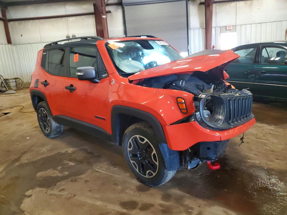 2016 Jeep Renegade მანქანა იყიდება აუქციონზე, vin: ZACCJBCT8GPC61585, აუქციონის ნომერი: 57214946