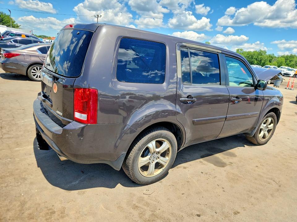 Продажа на аукционе авто 2013 Honda Pilot, vin: 5FNYF4H40DB071559, номер лота: 58505446