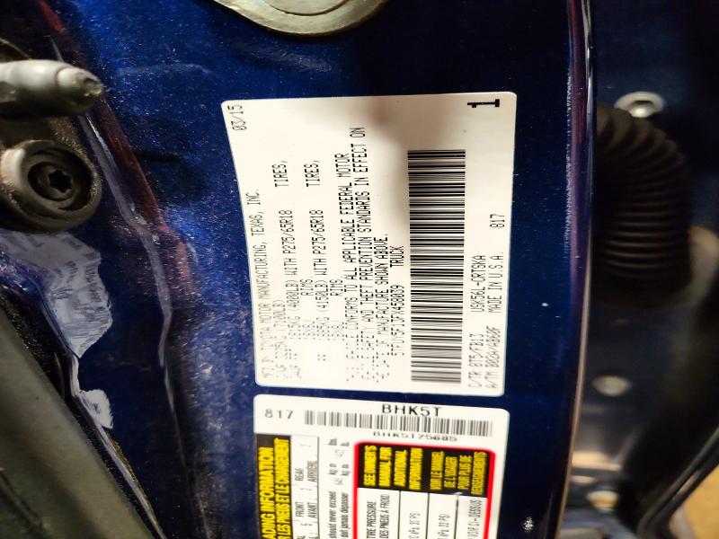 Aukcja sprzedaży 2015 Toyota Tundra, vin: 5TFUY5F13FX458039, numer aukcji: 57667356