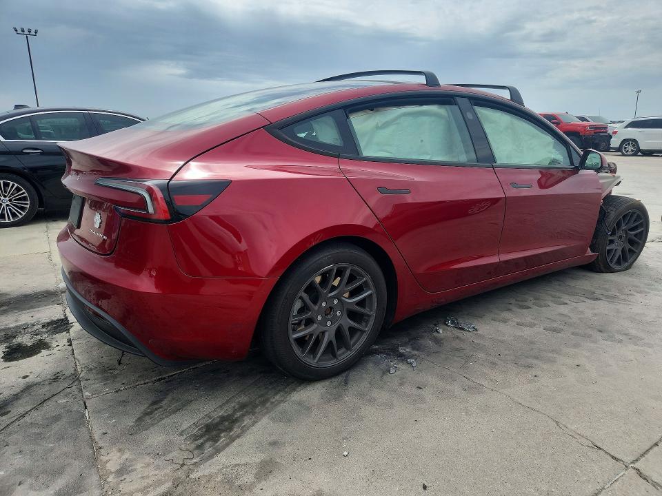 Продажа на аукционе авто 2024 Tesla Model 3, vin: 5YJ3E1EB5RF847917, номер лота: 57054236