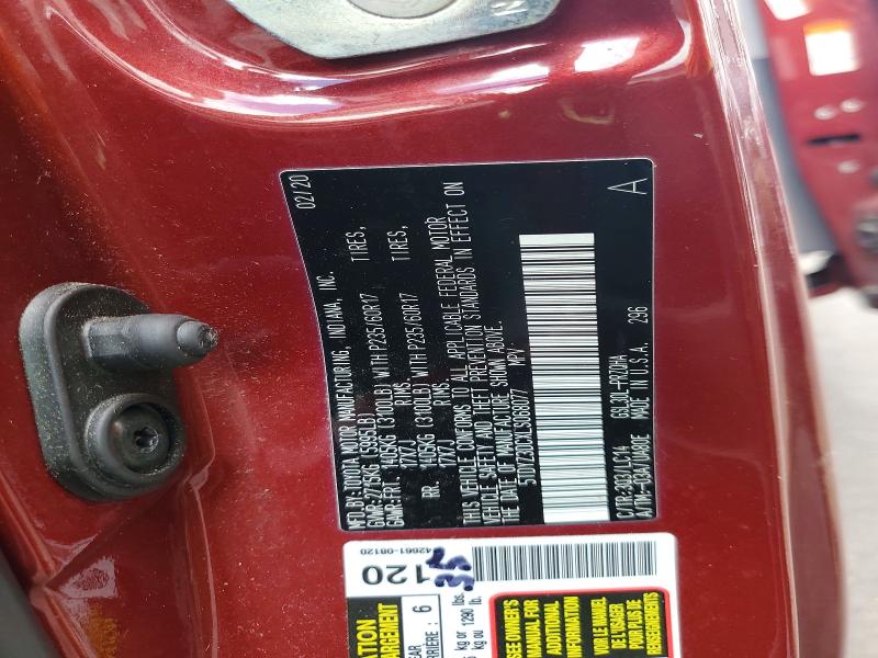 2020 Toyota Sienna მანქანა იყიდება აუქციონზე, vin: 5TDYZ3DCXLS068077, აუქციონის ნომერი: 56619846