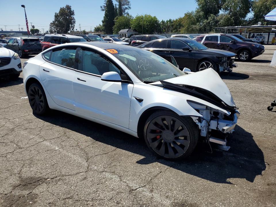 Продажа на аукционе авто 2021 Tesla Model 3, vin: 5YJ3E1EC0MF064182, номер лота: 56852706