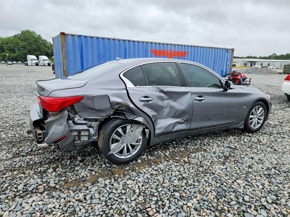 2015 Infiniti Q50 მანქანა იყიდება აუქციონზე, vin: JN1BV7AP2FM354380, აუქციონის ნომერი: 58008796