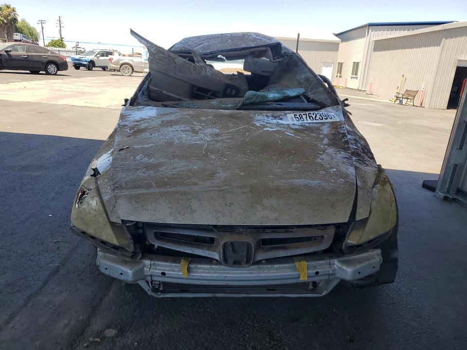 58762396 :رقم المزاد ، 1HGCM56445A166579 vin ، 2005 Honda Accord مزاد بيع