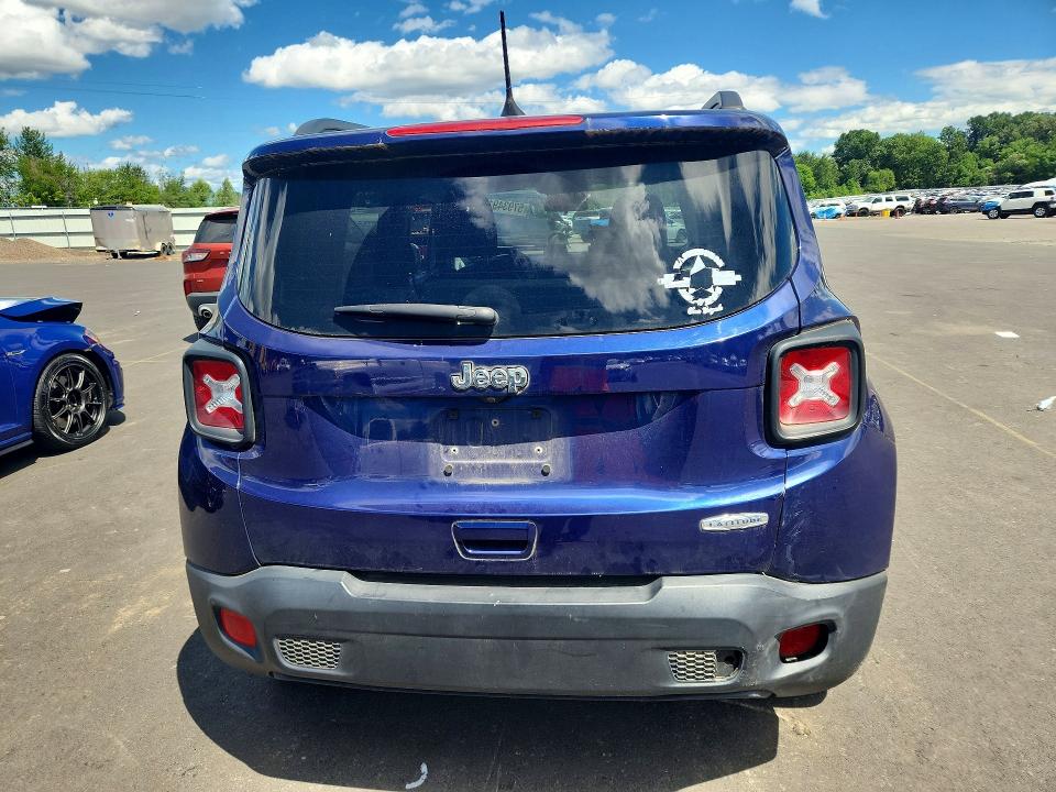Aukcja sprzedaży 2018 Jeep Renegade, vin: ZACCJABB1JPJ23068, numer aukcji: 57934916