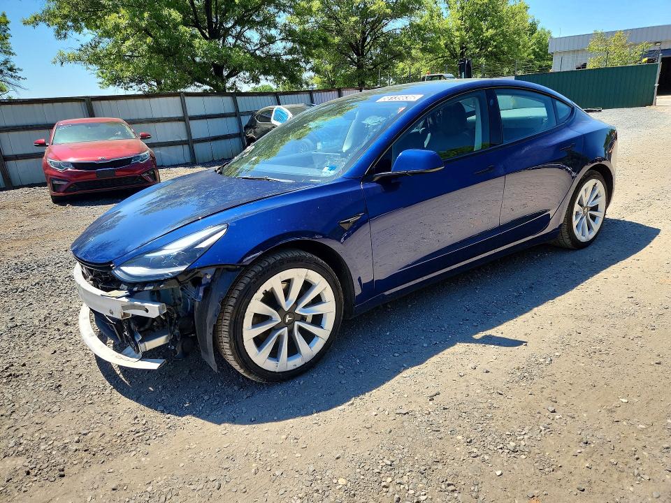 Продажа на аукционе авто 2022 Tesla Model 3, vin: 5YJ3E1EA4NF370446, номер лота: 56135636