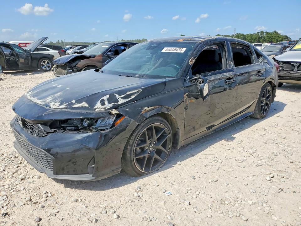 59346486 :رقم المزاد ، 2HGFE2F51SH572351 vin ، 2025 Honda Civic مزاد بيع