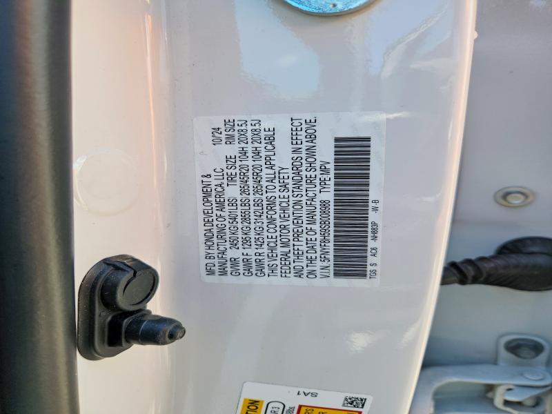Продажа на аукционе авто 2025 Honda Passport, vin: 5FNYF8H59SB008988, номер лота: 55761786