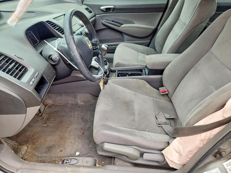 73344965 :رقم المزاد ، 2HGFA15507H043133 vin ، 2007 Honda Civic مزاد بيع