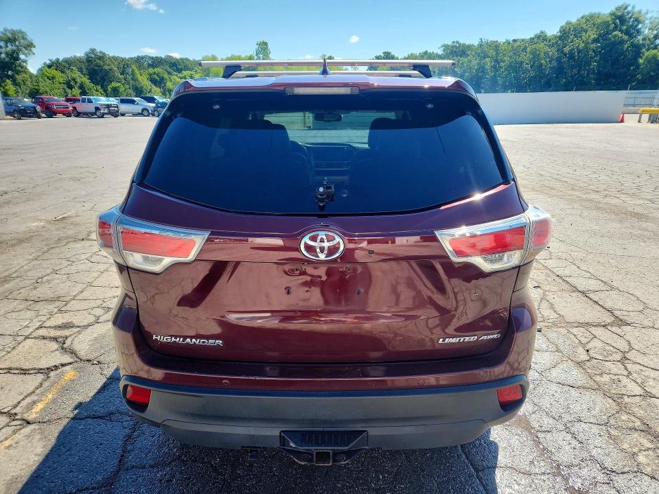 Продаж на аукціоні авто 2016 Toyota Highlander, vin: 5TDDKRFH4GS307790, номер лоту: 57375256