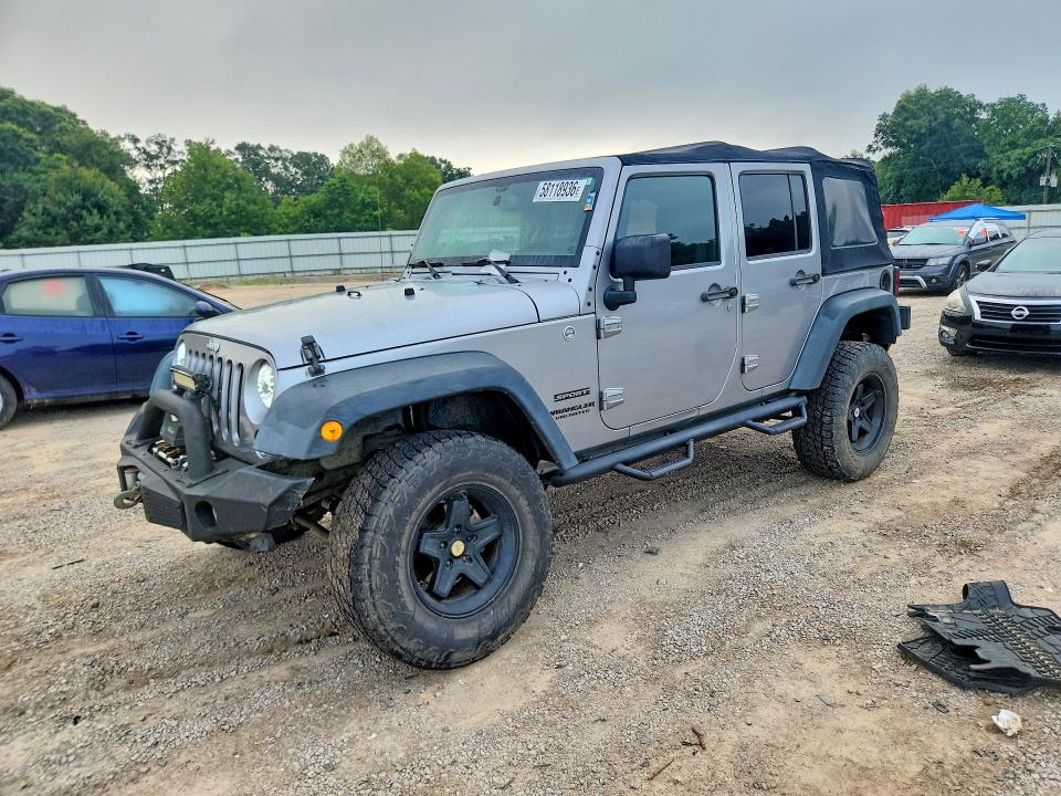58118936 :رقم المزاد ، 1C4BJWDG6EL171650 vin ، 2014 Jeep Wrangler Unlimited مزاد بيع