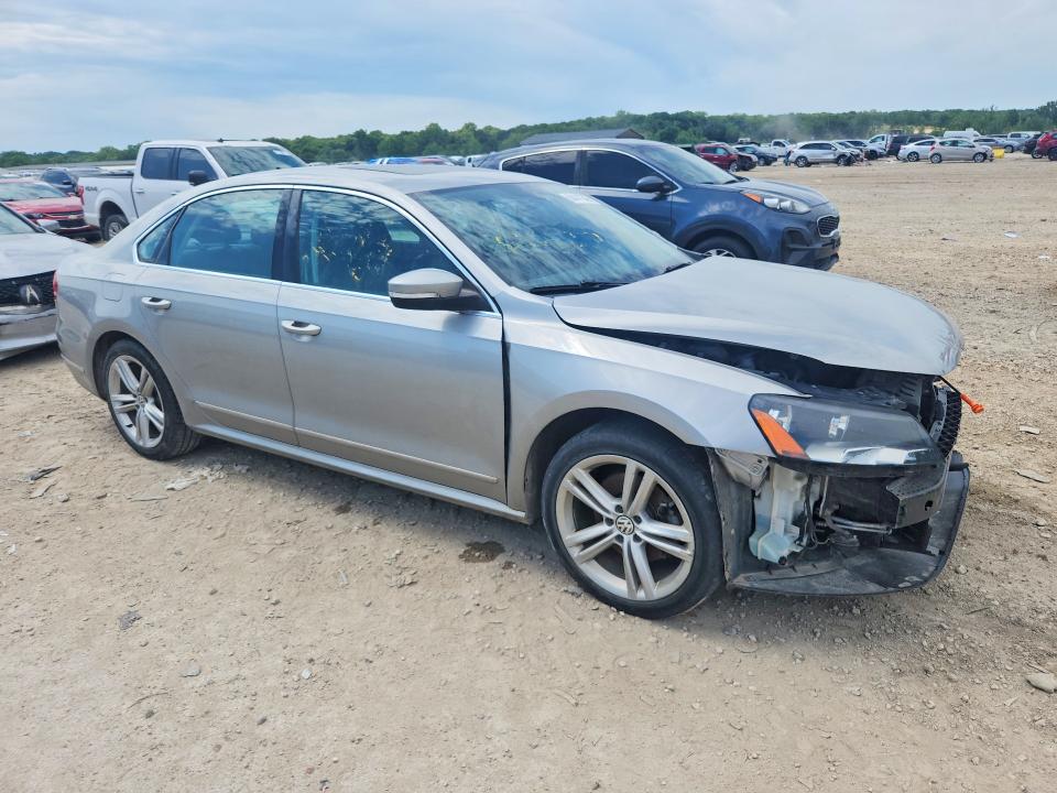 2013 Volkswagen Passat მანქანა იყიდება აუქციონზე, vin: 1VWCN7A30DC079512, აუქციონის ნომერი: 58447346